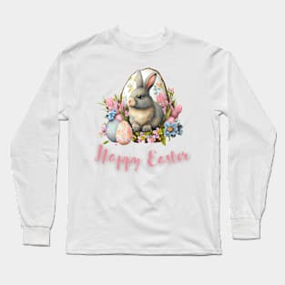 Happy Easter bunny Long Sleeve T-Shirt